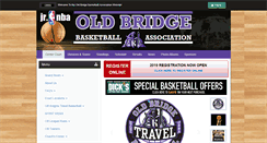 Desktop Screenshot of oldbridgebasketball.com
